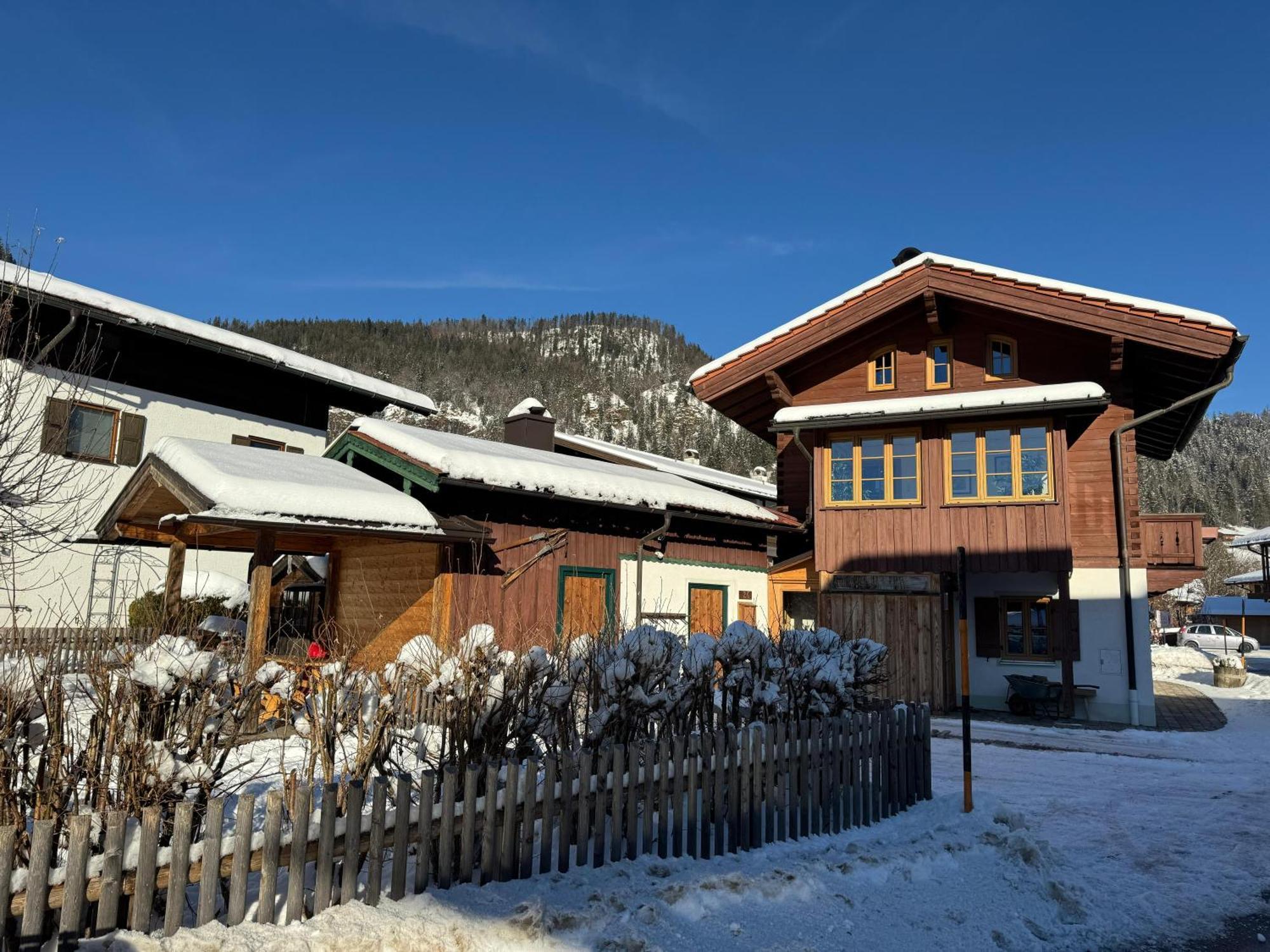 Beim Schlenz Villa Reit im Winkl Buitenkant foto